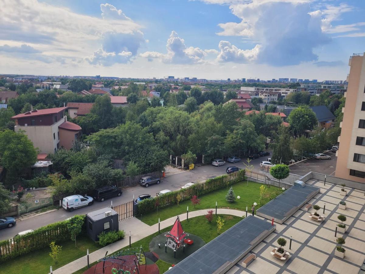 Apartment In Bucharest, Baneasa Green Area Exteriér fotografie