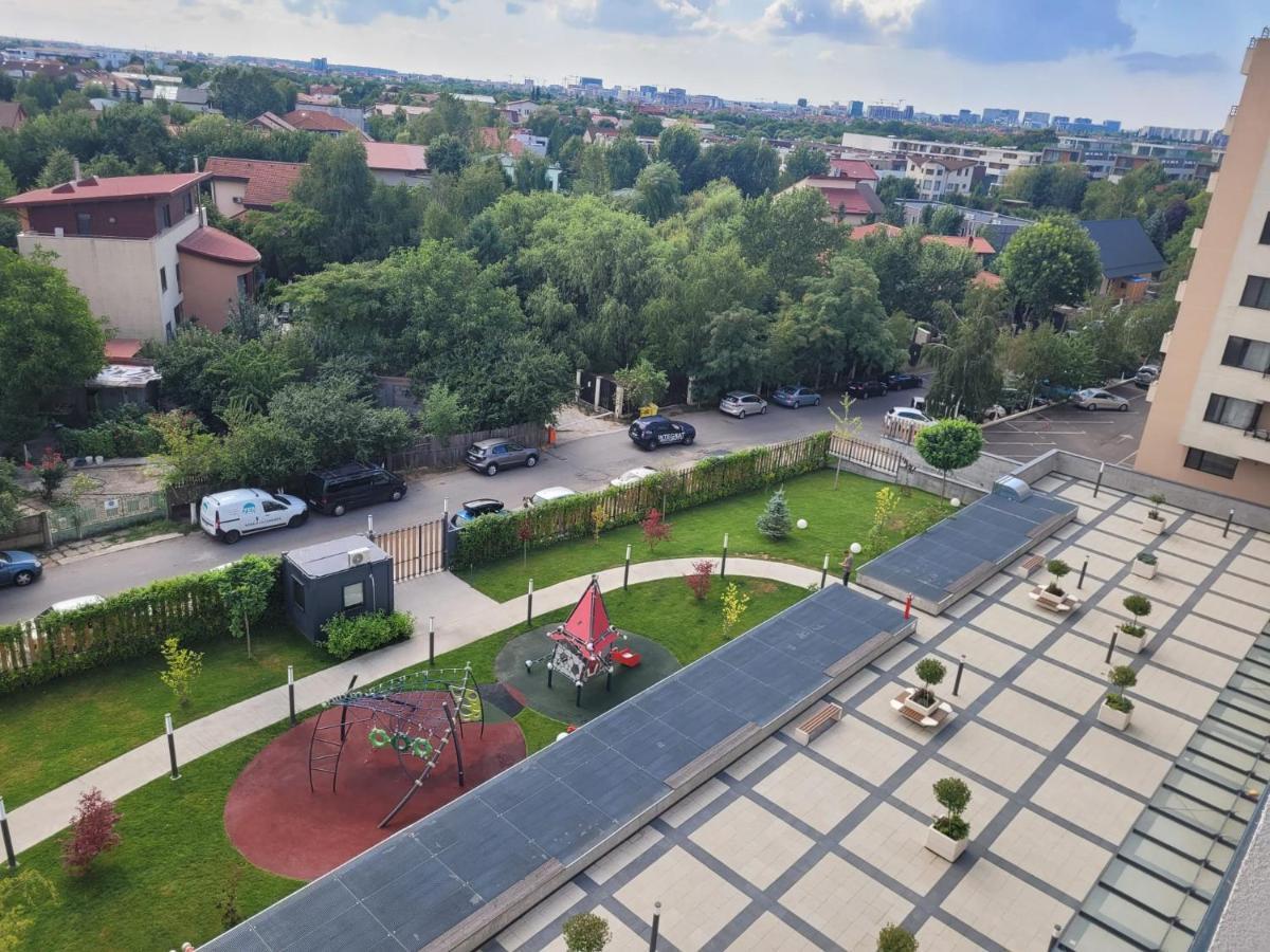 Apartment In Bucharest, Baneasa Green Area Exteriér fotografie